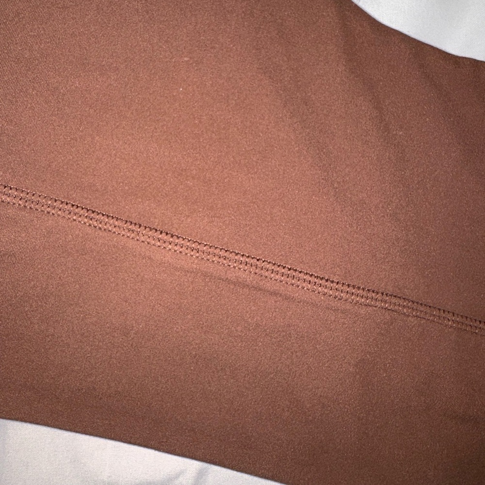 lululemon align athletica Women's Chocolate Sports Bra A/B - Picture 3 of 5